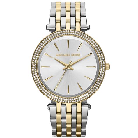 Michael Kors Darci Silver Dial Stainless Steel Bracelet Ladies 